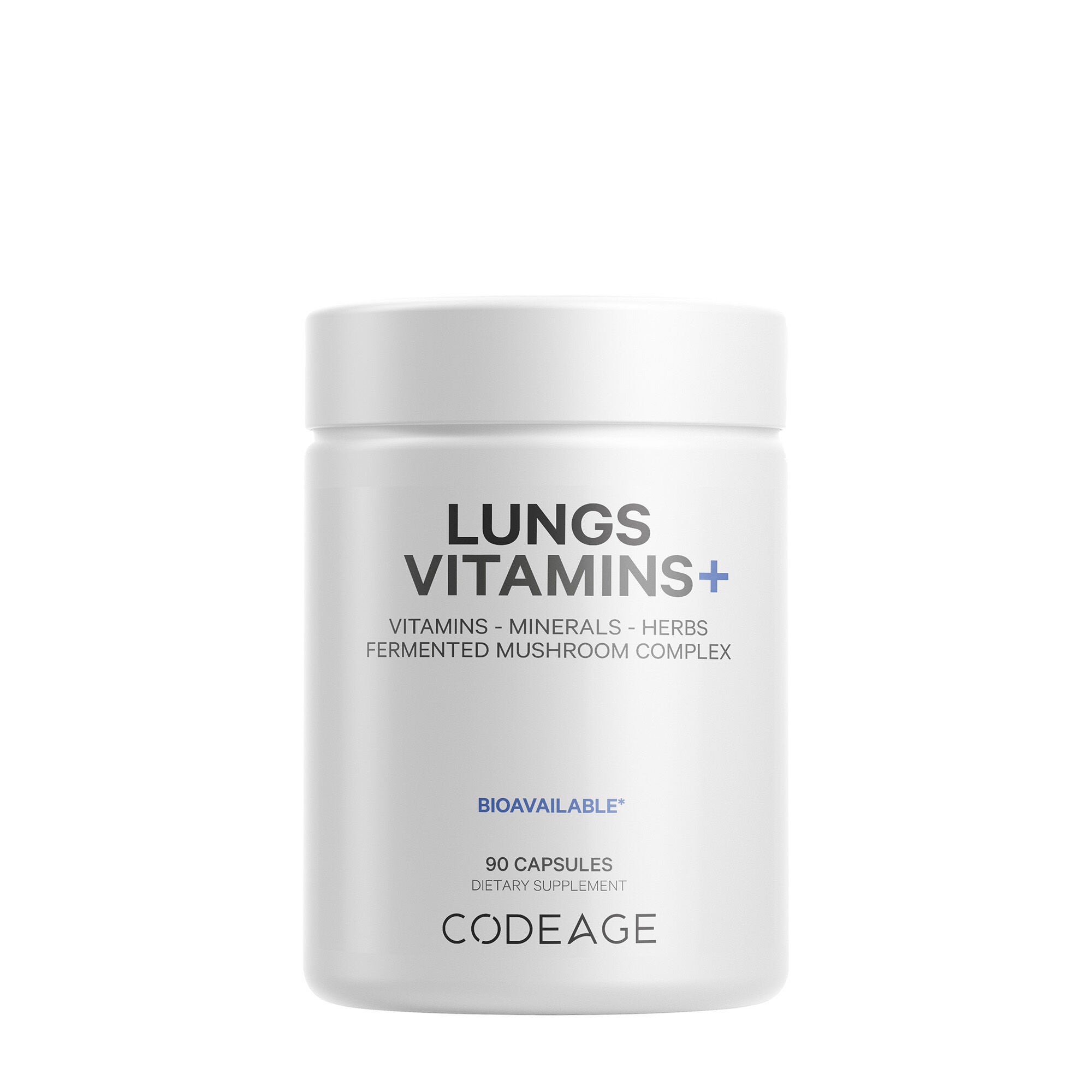 Lungs Vitamins + - 90 Capsules (30 Servings)  | GNC